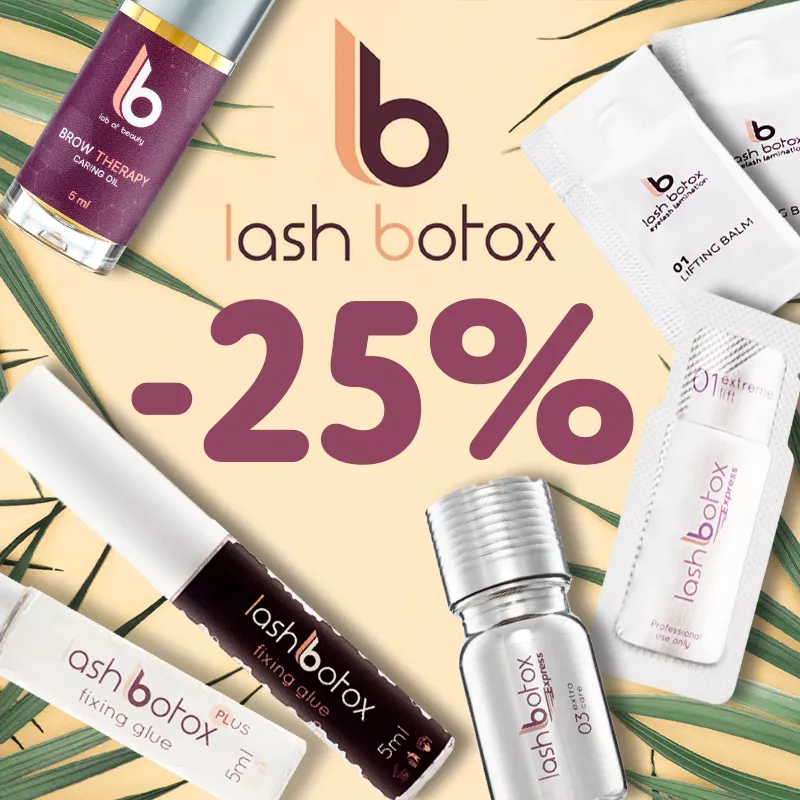 Скидка 25% на Lash Botox до 16.10! Скидка 25% на Lash Botox до 16.10!