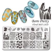 Born Pretty, Пластина для стемпинга 12*6 см 38741 BPX-L018, 1 шт