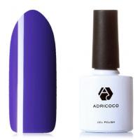 Цветной гель-лак ADRICOCO №014 фиолетовый (8 мл.)