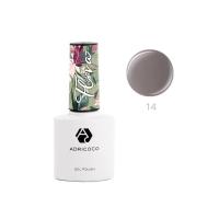 Гель-лак ADRICOCO FLORA  №14 -  экзотическая калла (8 мл.)