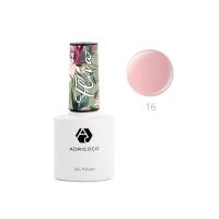 Гель-лак ADRICOCO FLORA  №16  -  изящная роза (8 мл.)