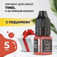 Пигмент для ареол A6 "Пряный коралл" (5ml ) с подарком