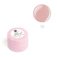 Гель-желе для моделирования ногтей ADRICOCO №12 камуфлирующий пыльный розовый (10 мл.)