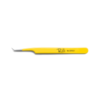 Пинцет для наращивания Rili тип L (5 мм) (Yellow line)